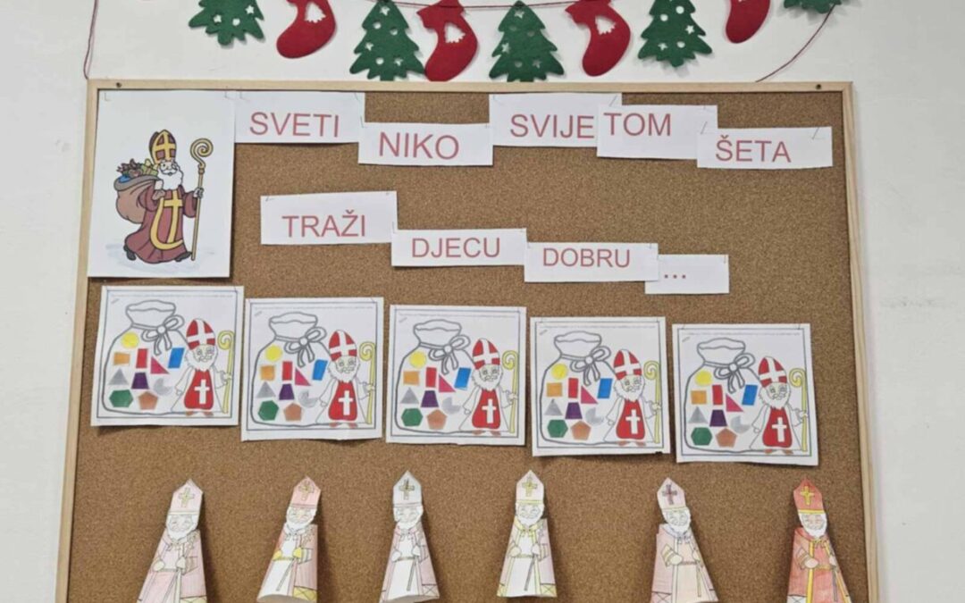 Obilježavanje sv. Nikole u PŠ Črnkovci