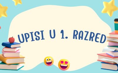 OBAVIJEST: Upisnice u 1. razred